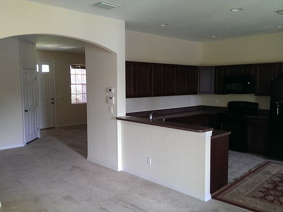 Kitchen and Formal room from the living room