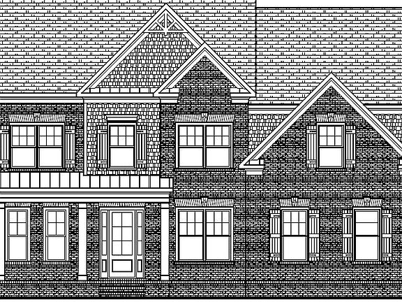 Drawing of front