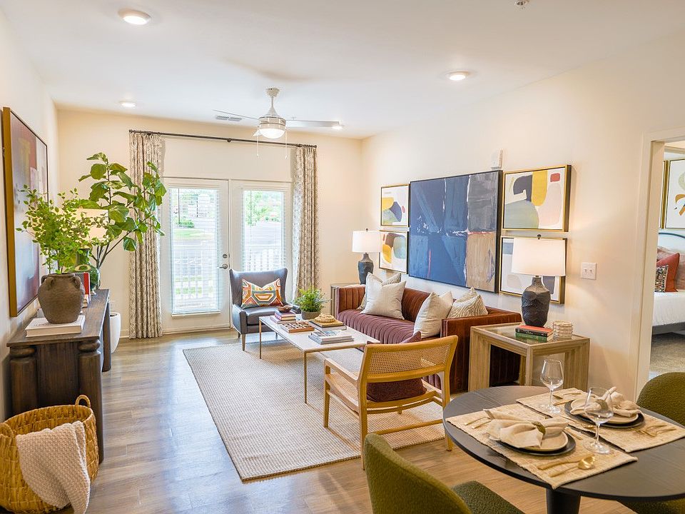2x2 model unit living room