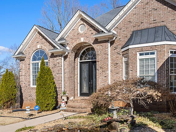 Brick home with covered dock