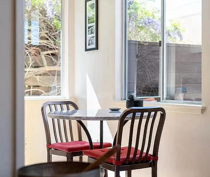 Dinette area.