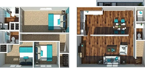 Three Bedroom Two and A Half Bathroom Three Bedroom Two and A Half Bathroom