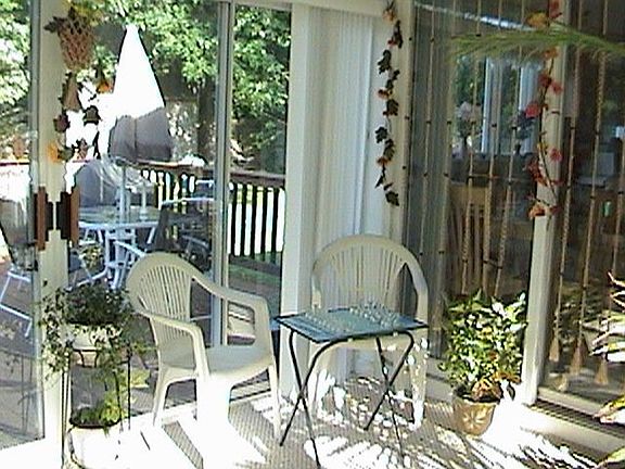 Sunroom and Deck