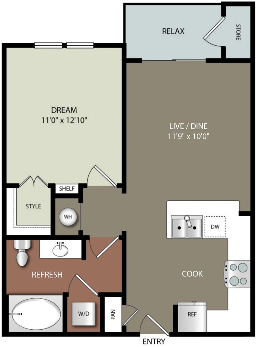 Floor plan A1