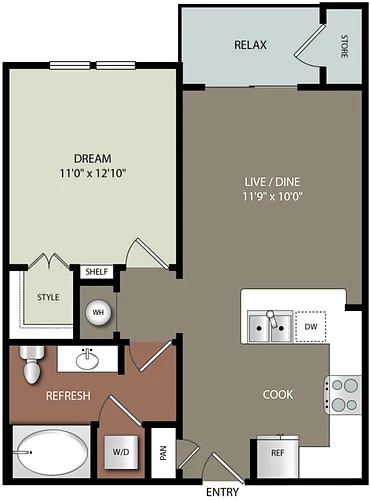 Floor plan A1