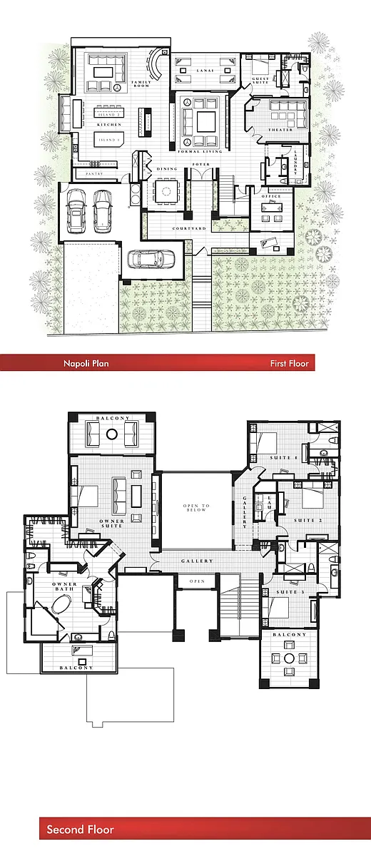 Floor plan 7518 Yonie Ct - Two Story