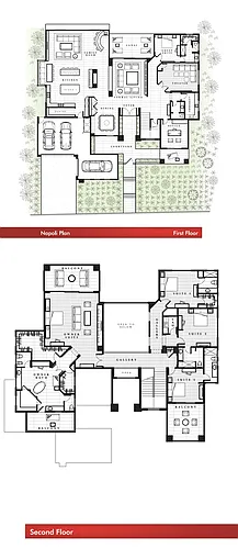 Floor plan 7518 Yonie Ct - Two Story