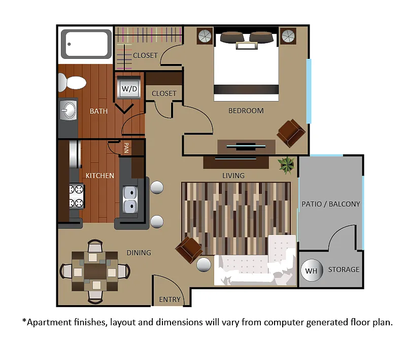 Floor plan A1R