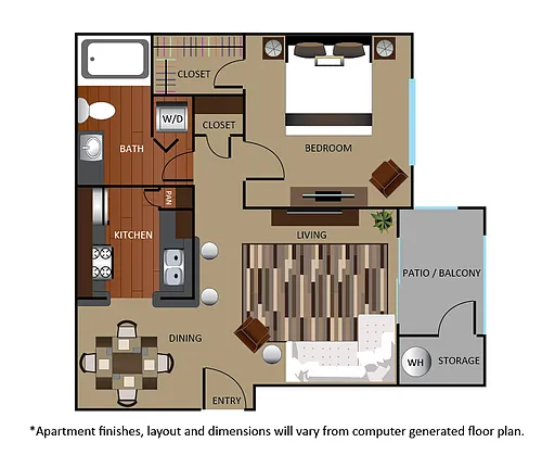 Floor plan A1R