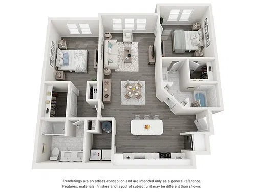 Floor plan Royal Palm