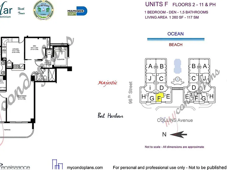 9595 Collins Ave #N-8F — Photo 4