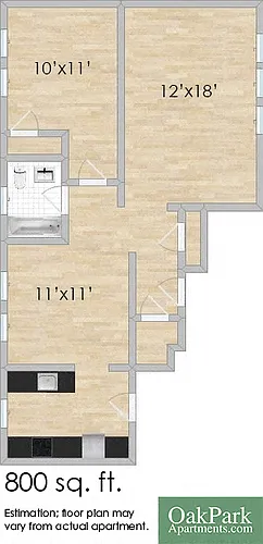 Floor plan 922 Ontario N
