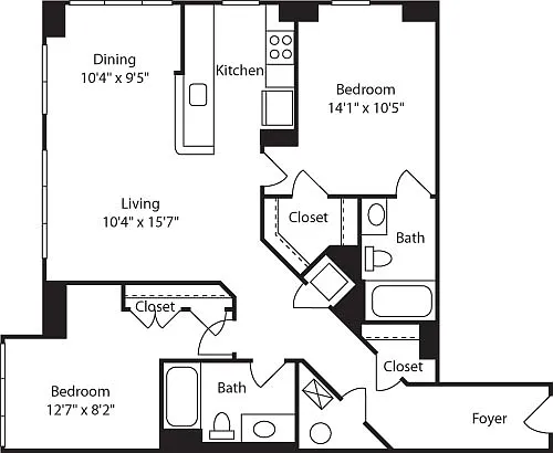 Floor plan C3