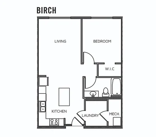Floor plan Birch