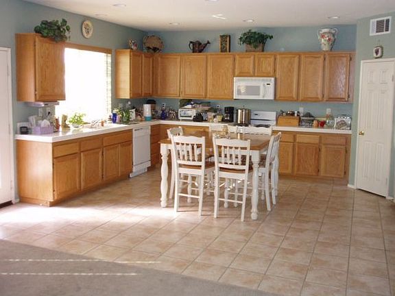 Large open kitchen