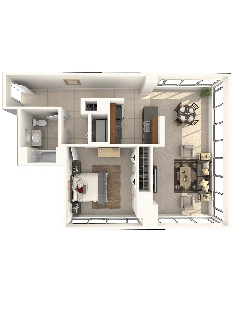 Floor plan Beecher