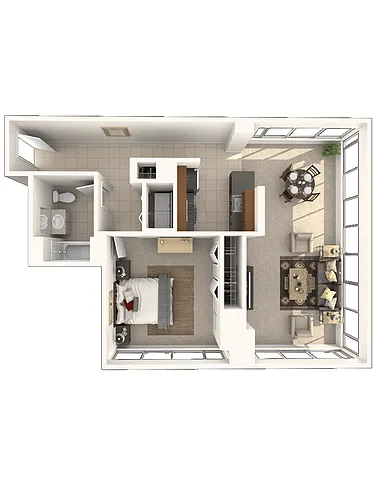 Floor plan Beecher