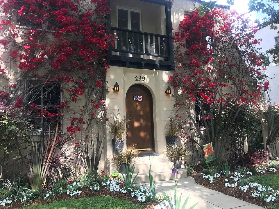 Front of duplex