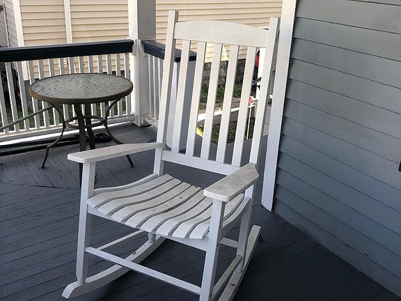 Shared use of front porch.