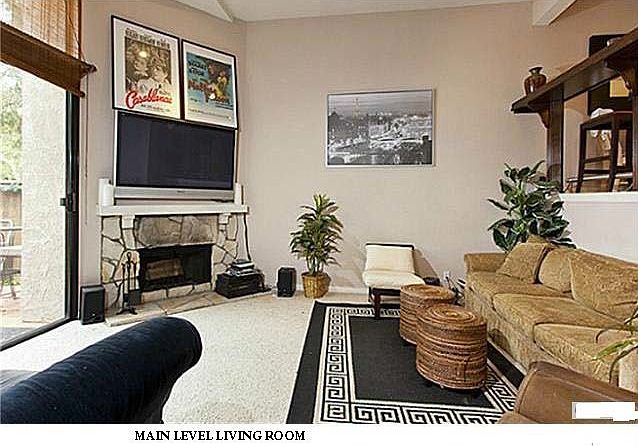LIVING ROOM/VAULTED CEILING