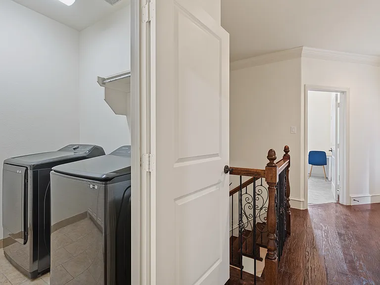 Laundry room located on 2nd floor