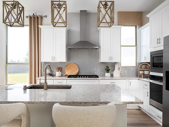 Kitchen with Eat-In Island