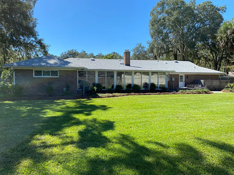 Back of Property