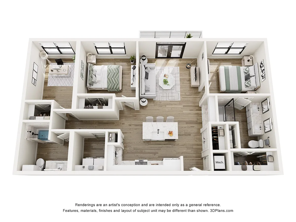 Floor plan B1 ALT