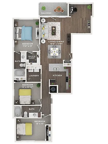 Floor plan The Atlas