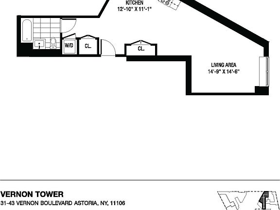 2nd image of 31-43 Vernon Blvd #101