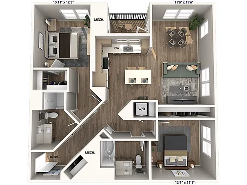 Floor plan BM14