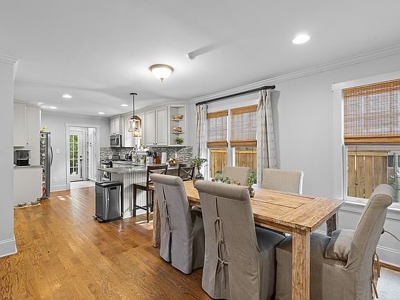 Dining and kitchen