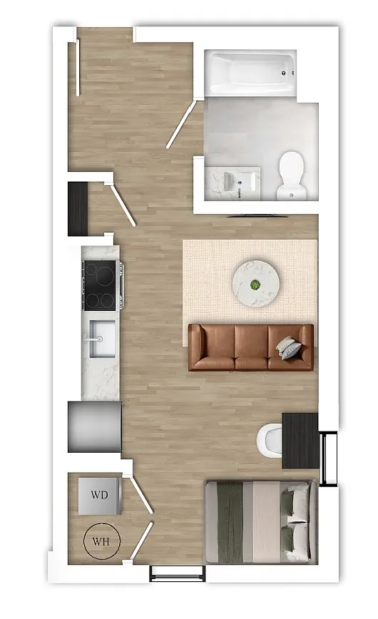 Floor plan SA - Studio