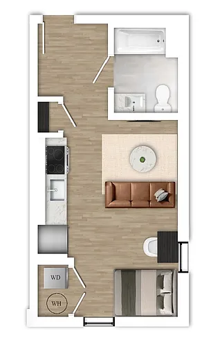 Floor plan SA - Studio