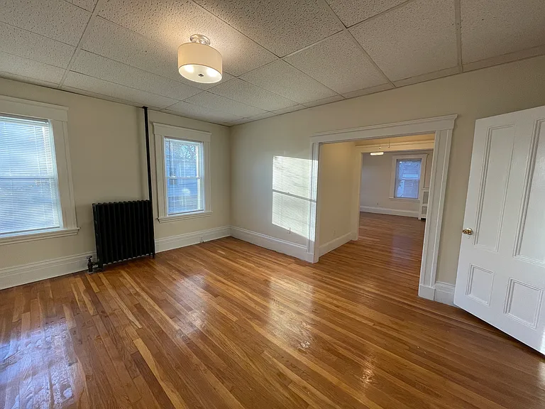 Living room, looking towards the dining room