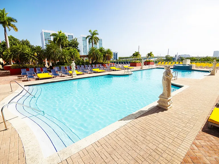 Waterfront Pool and Sundeck