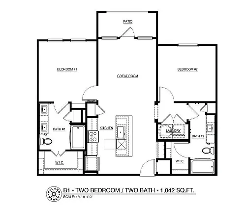 Floor plan B1