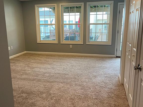 Bottom level, fully finished with closet and easily a large 4th bedroom