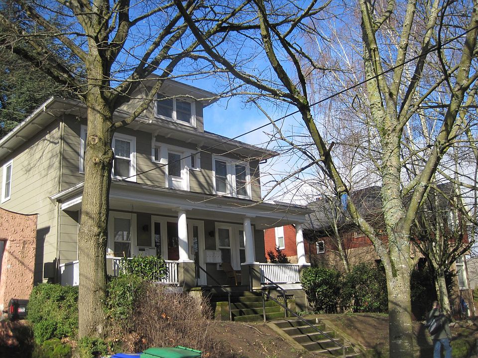 The flat is located on the north/east corner of the building.