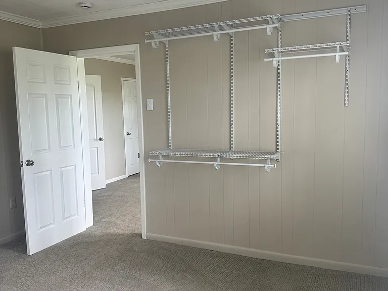 Master bedroom walk in closet
