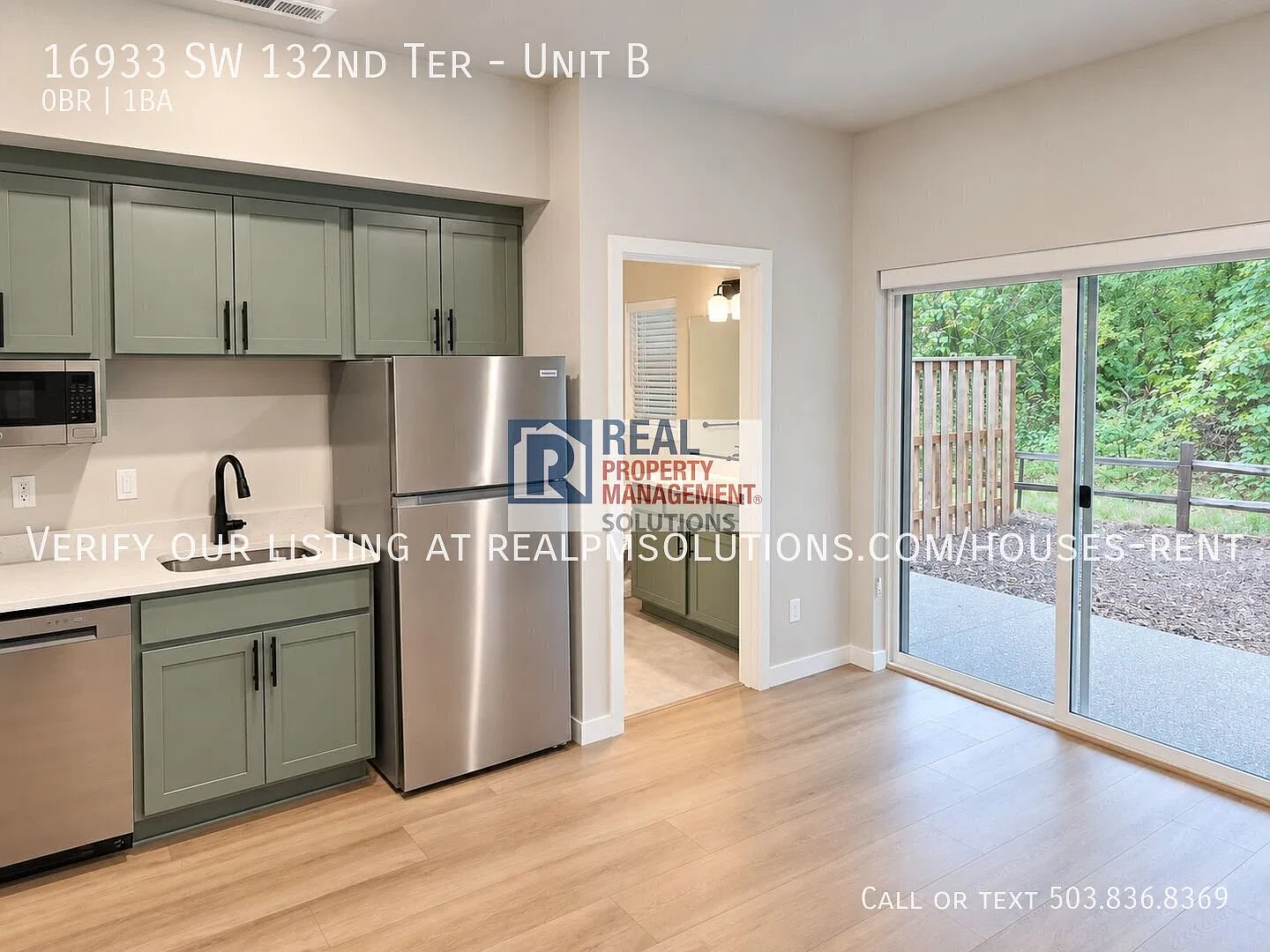 Modern Summa Village Studio with Covered Patio & Wooded Setting — Photo 4