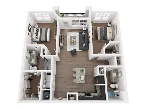 Floor plan B3