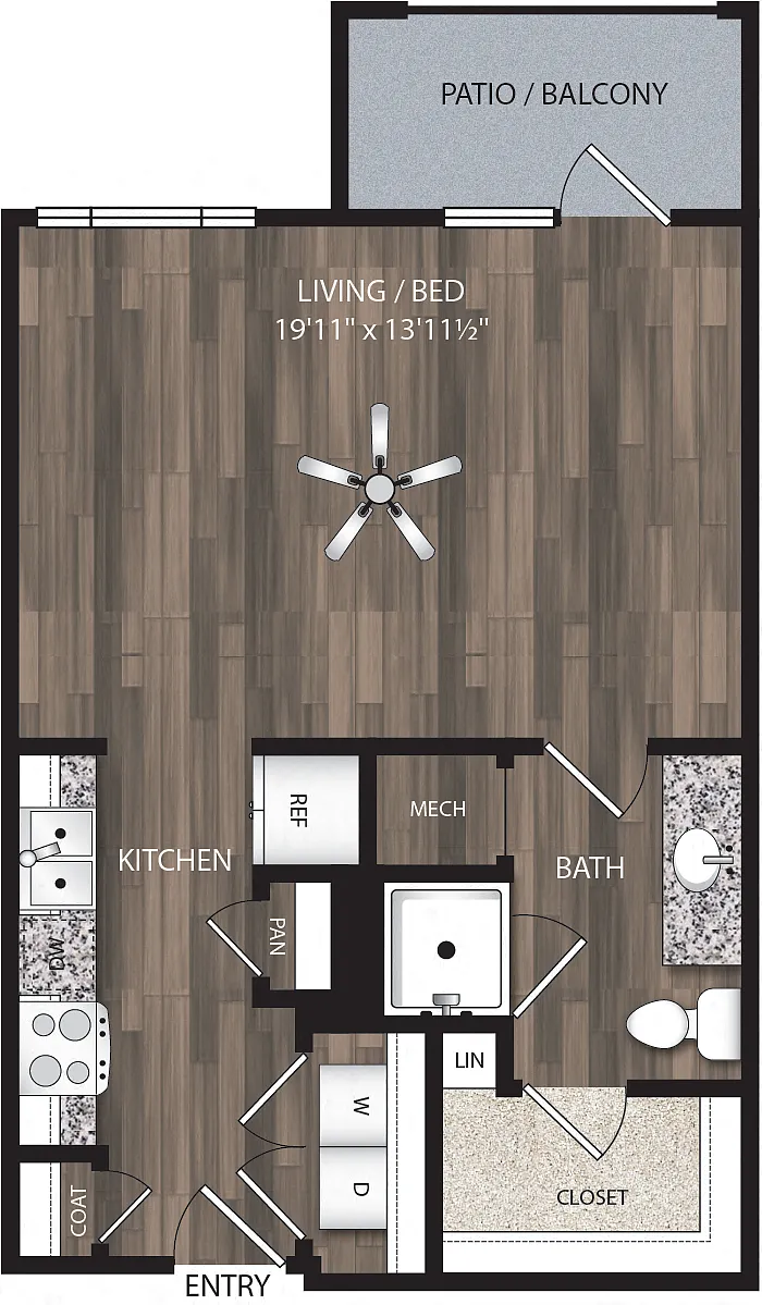 Floor plan E1