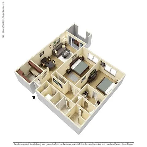 Floor plan B5 Renovated