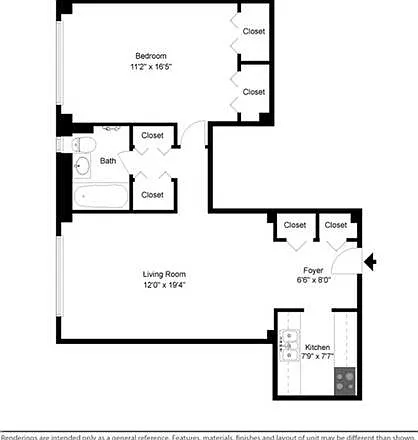 1 Bedroom 1 Bath 1 Bedroom 1 Bath