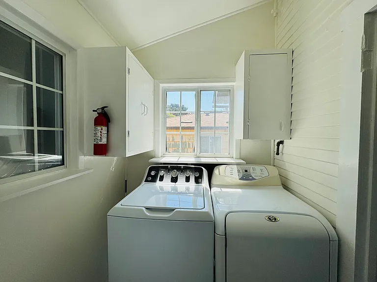 New washing machine.