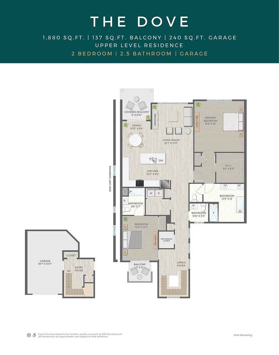 Floor plan Dove