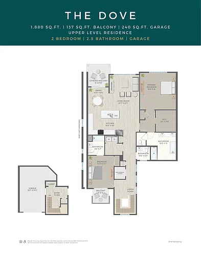 Floor plan Dove