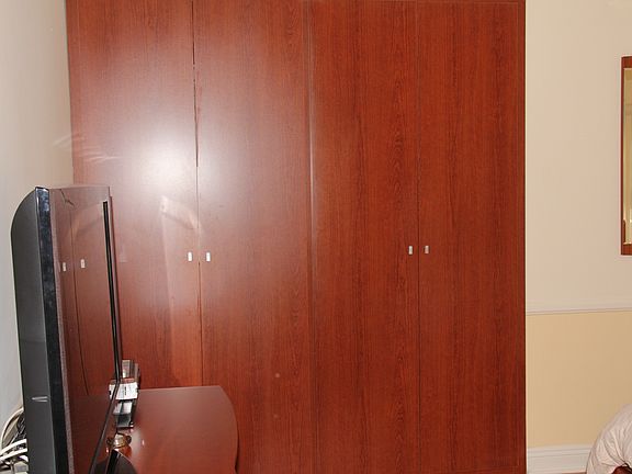 Built-In Closet in the Bedroom