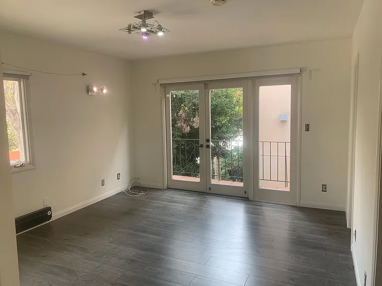 Master Bedroom, facing private patio